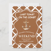 錆いかり航海のバチェロレッテ 招待状 (正面)