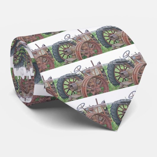 錆ついたトラクター ネクタイ (ロール)