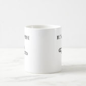 錆ついたトロンボーンのマグ コーヒーマグカップ (中央)