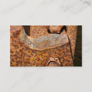 錆ついたボルトおよびねじ名刺 名刺