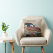 錆ついた古いクラシックカー クッション (椅子)