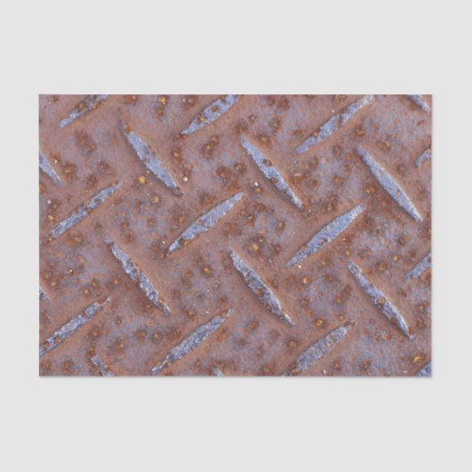 錆ついた古い金属の質 薄葉紙 (正面)