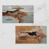 錆ついた壁 名刺 (正面/裏面)