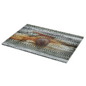 錆ついた流木はThunder_Coveに乗ります カッティングボード (角)