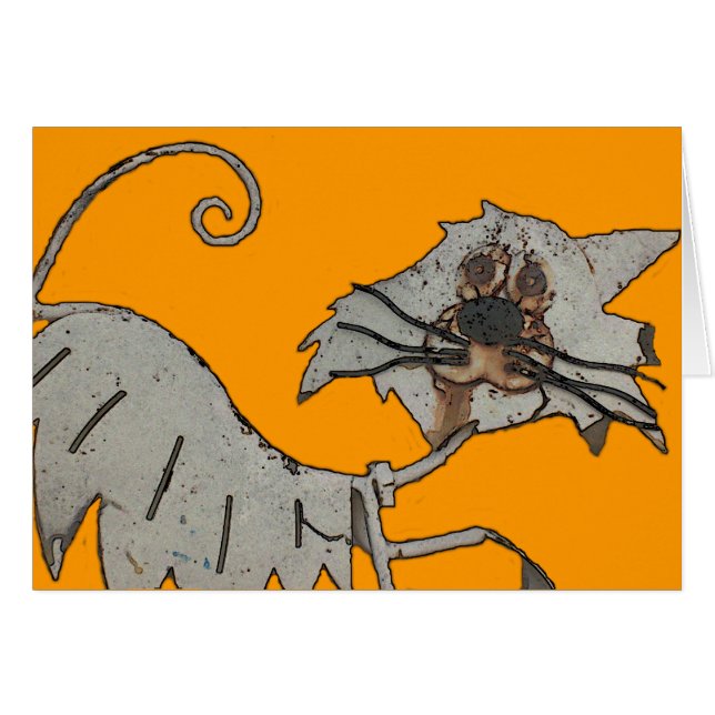 錆ついた猫 (正面横)