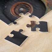 錆ついた短いベッド ジグソーパズル (側面)