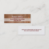 錆ついた端 コーリングカード (正面/裏面)