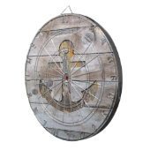 錆ついた船のいかり ダーツボード (正面右)