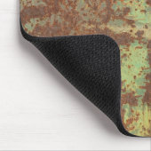 錆ついた薄板金のmousepad マウスパッド (コーナー)