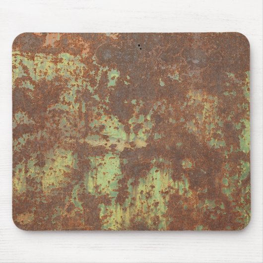 錆ついた薄板金のmousepad マウスパッド (正面)