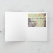 錆ついた誕生日 カード (内部)