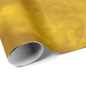 錆ついた金ゴールドのグリッター-光沢がある贅沢な金質 ラッピングペーパー (ロールコーナー)