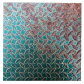 錆ついた金属の質 タイル (正面)