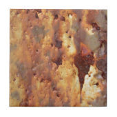 錆ついた金属 タイル (正面)