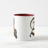 錆ついた騎士はAに署名します マグカップ (中央)