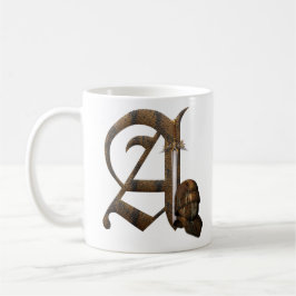 錆ついた騎士はAに署名します マグカップ