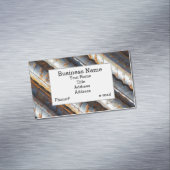 錆ついたRebarのデザインの磁気名刺 マグネット名刺 (インサイチュ)