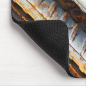 錆ついたRebarのマウスパッド マウスパッド (コーナー)