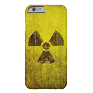 錆つかせた放射性記号 BARELY THERE iPhone 6 ケース
