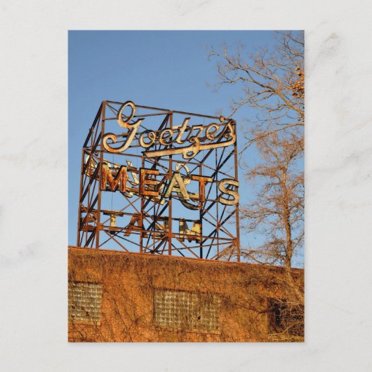 錆つかせた肉 ポストカード (正面)