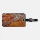 錆つかせた荷物のラベル ラゲッジタグ (裏面横)