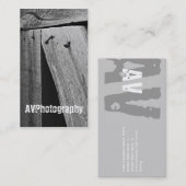 錆つくネイルの写真撮影の名刺 名刺 (正面/裏面)