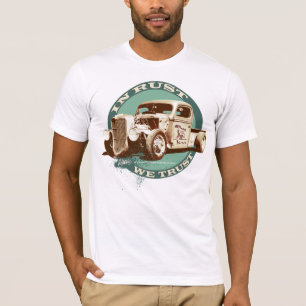 錆で私達は信頼します Tシャツ