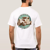 錆で私達は信頼します Tシャツ (裏面)