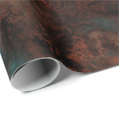 錆とターコイズ石 ラッピングペーパー (ロールコーナー)