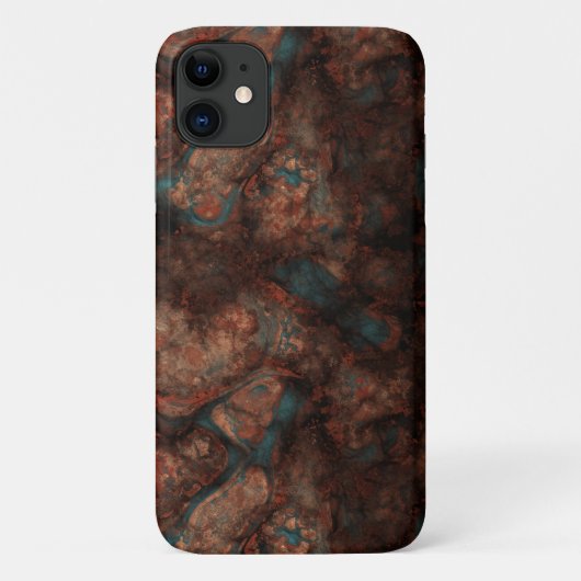 錆とブルーストーン Case-Mate iPhoneケース (裏面)