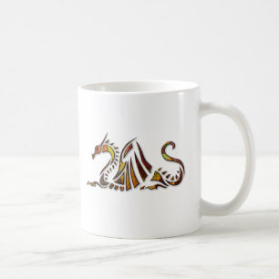 錆のドラゴン コーヒーマグカップ