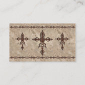 錆の十字の紹介カード 名刺 (裏面)