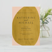 錆の形結婚状 招待状 (スタンド正面)