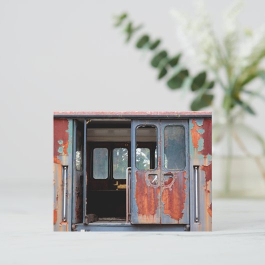 錆の残骸 ポストカード (スタンド正面)