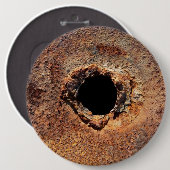 錆の穴 缶バッジ (正面&裏面)