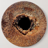錆の穴 缶バッジ (正面)
