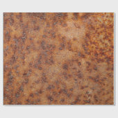 錆の質の包装紙 ラッピングペーパー (フラット)