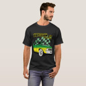 錆は一時的なもの 情熱は永遠に アンティークカー Tシャツ (正面フル)