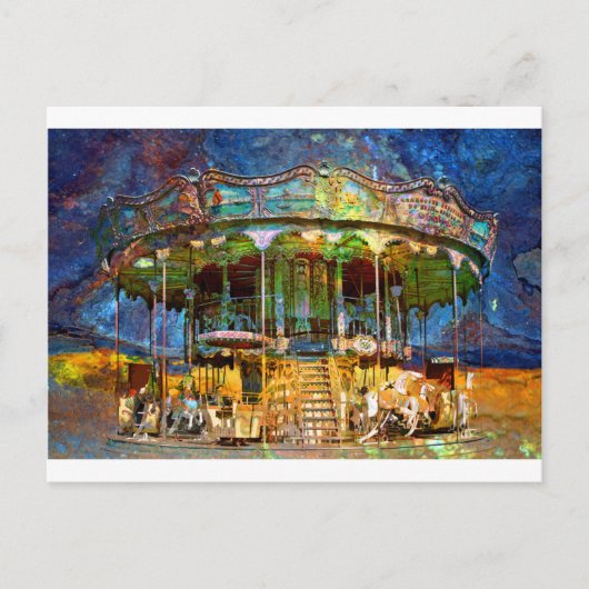 錆びたカーニバルの記憶 ポストカード (正面)