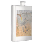 錆びたグレーアーバングランジスタイリッシュン フラスク (右)