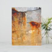 錆びたグレーコンクリートウォールアーバンスクラップブック紙 (スタンド正面)