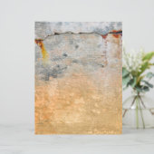 錆びたグレーコンクリート工業用スクラップブック紙 (スタンド正面)