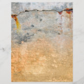 錆びたグレーコンクリート工業用スクラップブック紙 (正面)