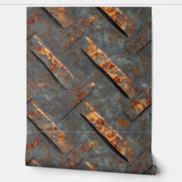 錆びたグレーメタル 壁紙