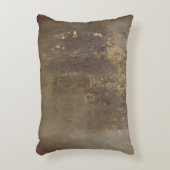 錆びたコンクリート茶色がかった工業用カスタム貨物Nr アクセントクッション (正面(垂直))