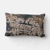 錆びたスタイルグランジだ ランバークッション (裏面)