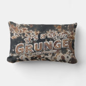 錆びたスタイルグランジだ ランバークッション (正面)
