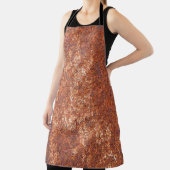 錆びたスチールテクスチャ、抽象芸術背景。 エプロン (インサイチュ)