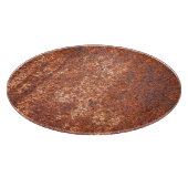 錆びたスチールテクスチャ、抽象芸術背景。 カッティングボード (角)