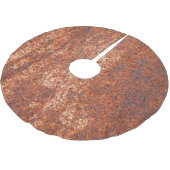 錆びたスチールテクスチャ、抽象芸術背景。 ブラッシュドポリエステルツリースカート (アングル)